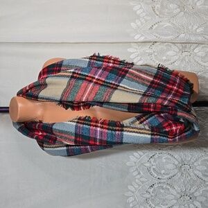 Plaid Infinity Scarf